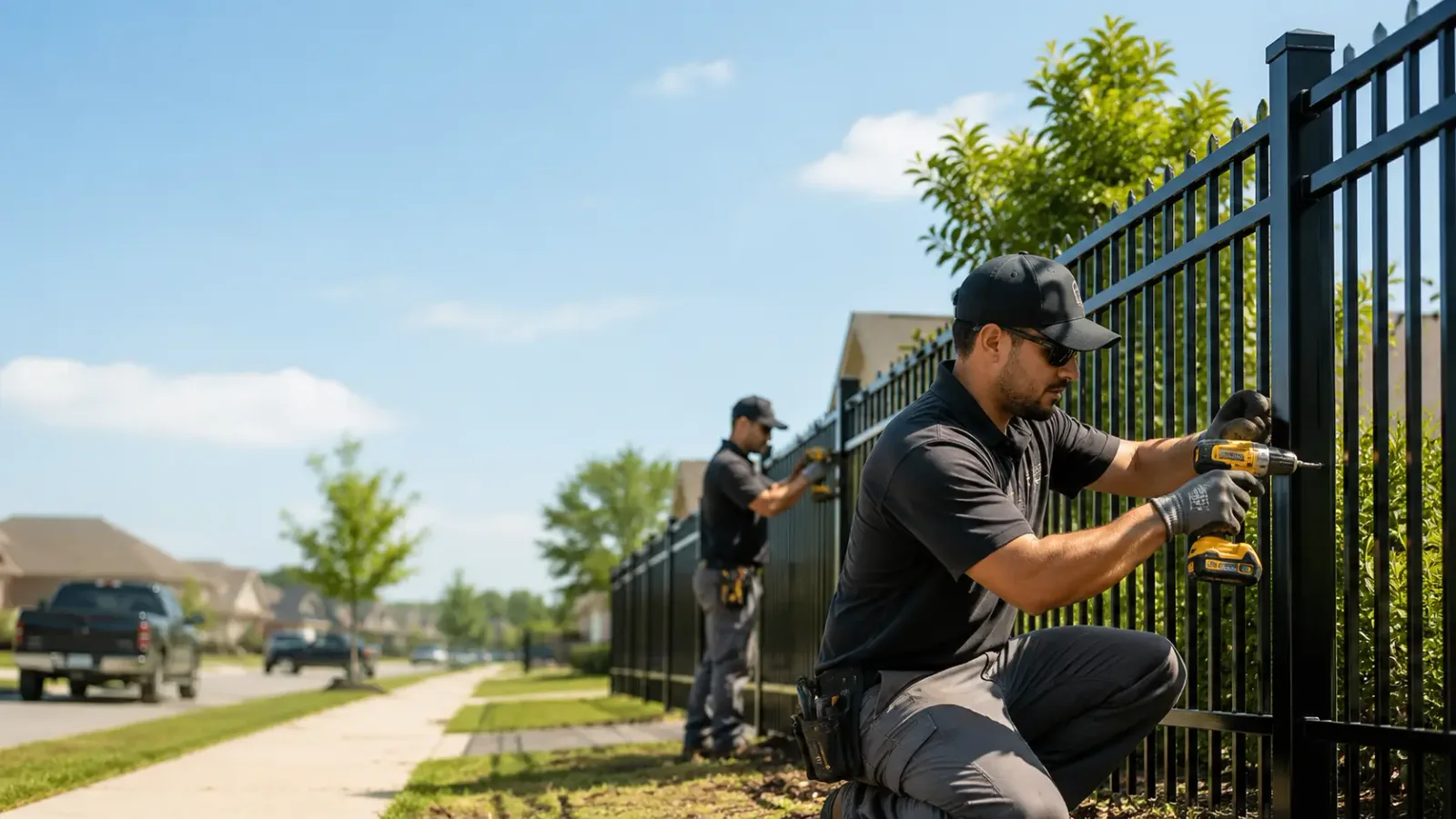 Metal Fence Installation in Harrisville, OH